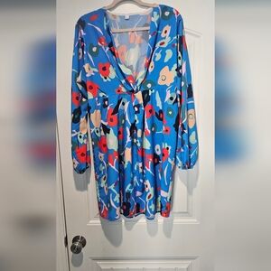 Women flowery dress